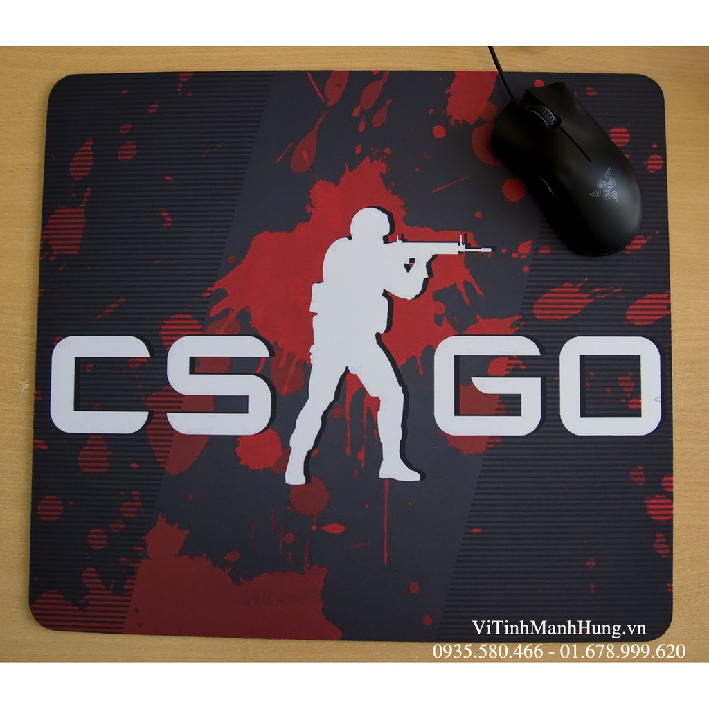 Lót chuột - Mouse Pad QCK FPS Gaming 45cm x 40cm x 4mm.