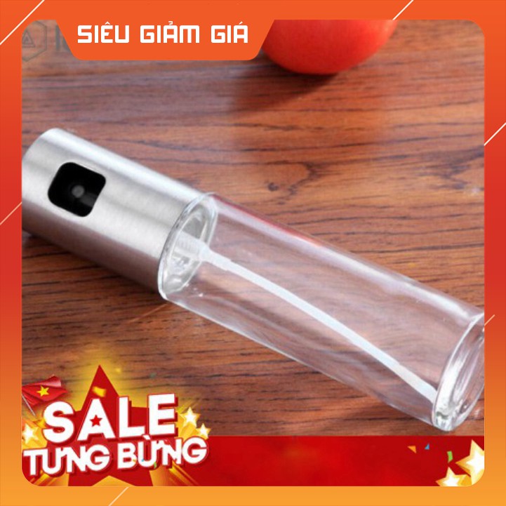 Bình xịt dầu thuỷ tinh dung tích 100ml