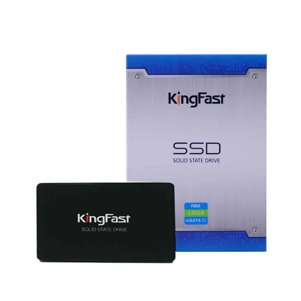 [tặng dây sata xịn] Ổ cứng SSD Kingfast F6 Pro 120GB 2.5 inch SATA3 (Đọc 550MB/s - Ghi 450MB/s)Chính hãng bảo hành 36 th