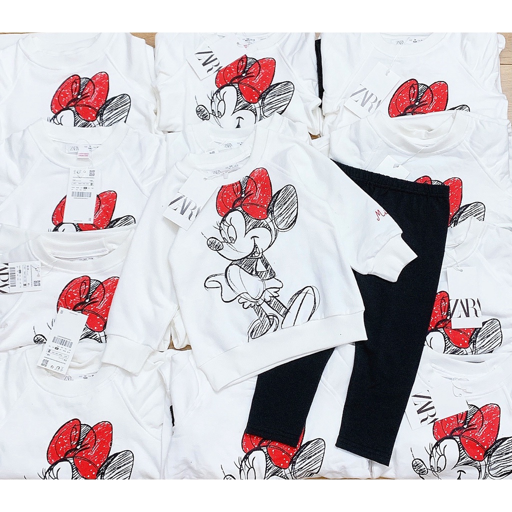 Váy micky Zara kèm quần Legging