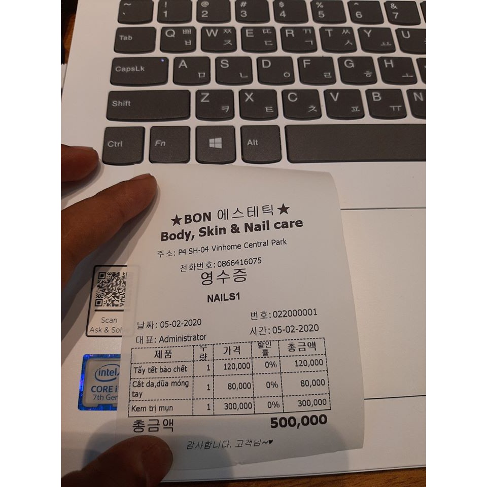 Bộ Máy Tính Tiền - Bộ Máy Tính Tiền Spa,Nails,Beauty | BigBuy360 - bigbuy360.vn