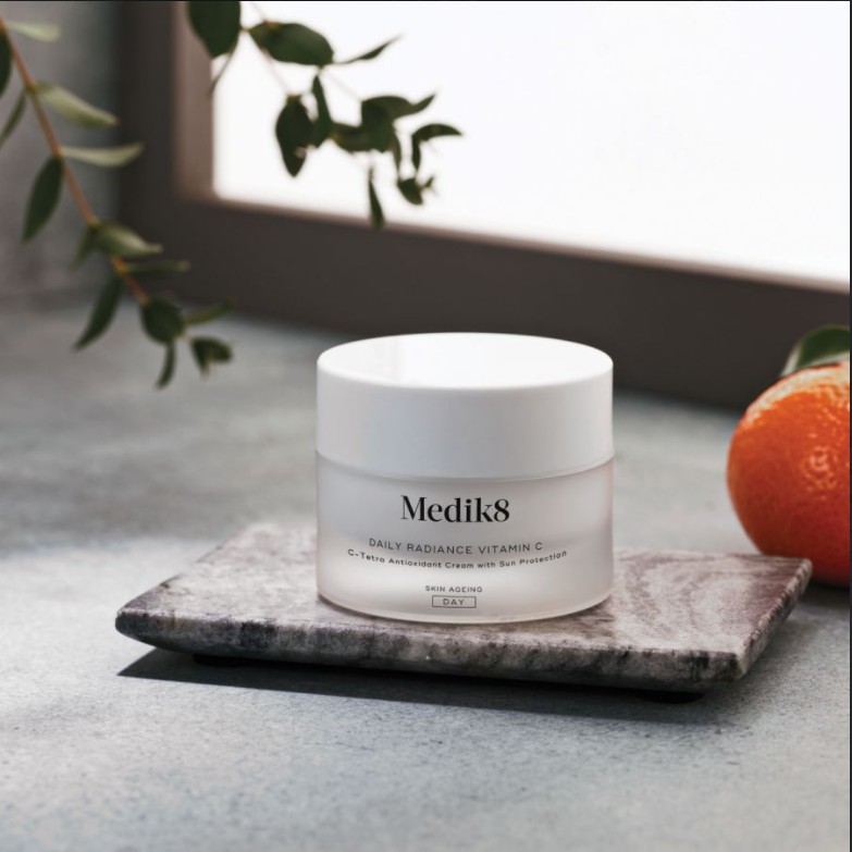 [TOP 1 SHOPEE] Kem dưỡng Medik8 Daily Radiance Vitamin C C-Tetra Antioxidant Cream SPF30 50ml (Bill Anh)