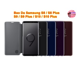 Bao da tráng gương dành cho samsung galaxy s8 / s8 plus / s9 / s9 plus / s10 / s10 plus