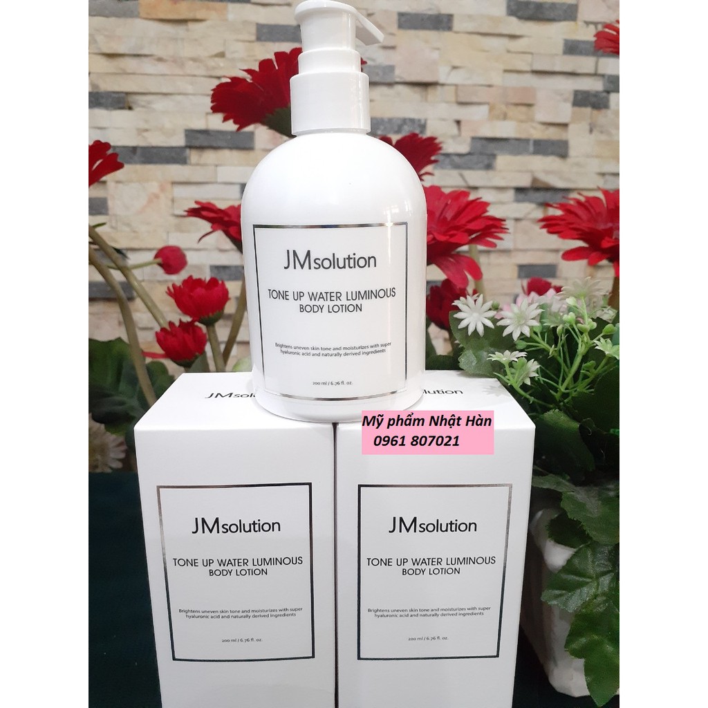 Sữa dưỡng thể trắng da Body Lotion JM Solution 200ml