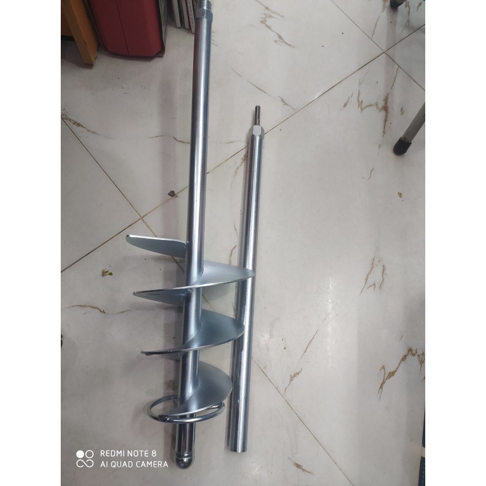 Cần trộn vữa lắp máy khoan bê tông