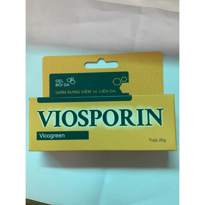 VIOSPORIN - GEL BÔI DA GIẢM SƯNG VIÊM VÀ LIỀN DA