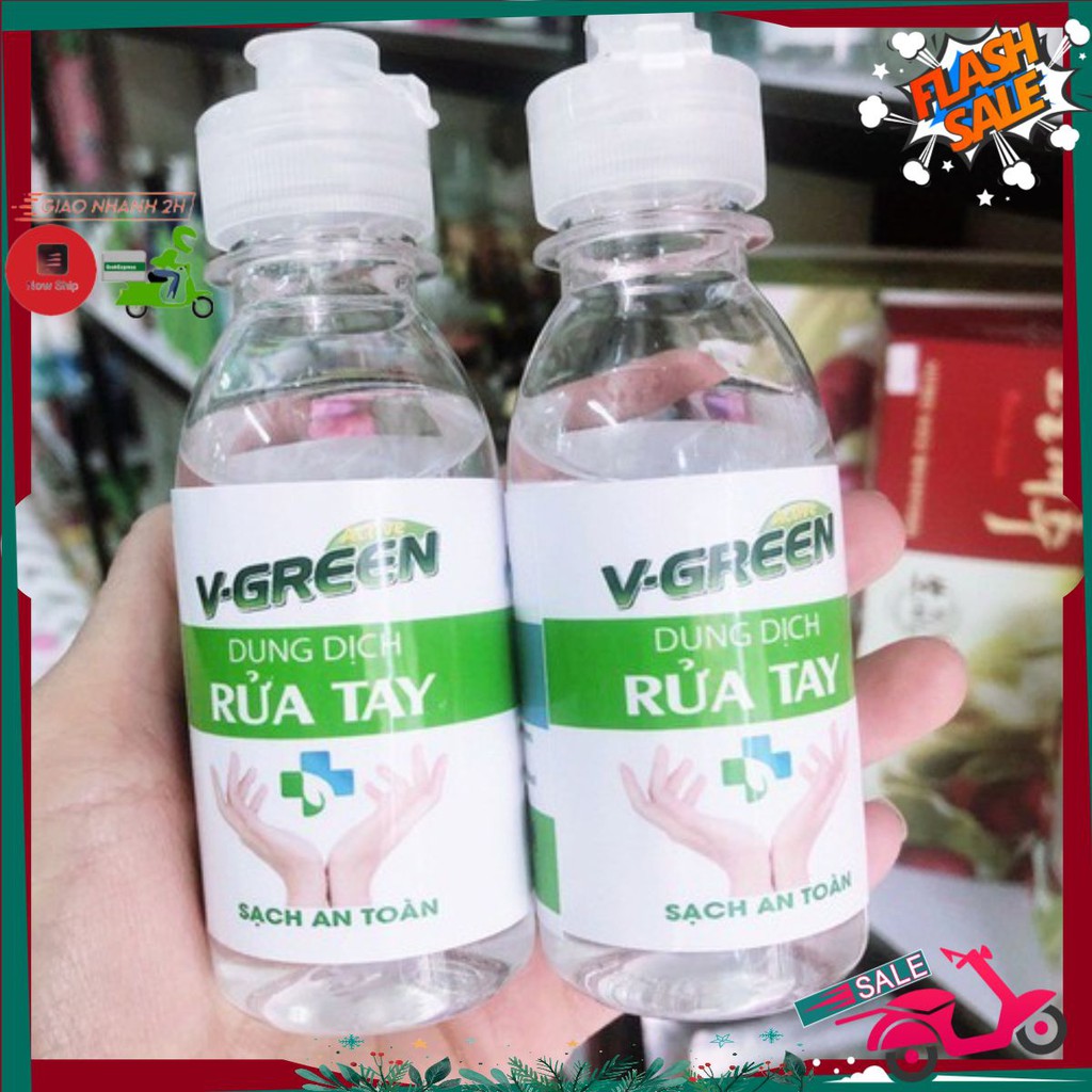 Dung dịch rửa tay V-GREEN