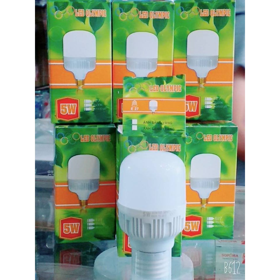 GIÁ SỈ: COMBO 5 Bóng led OLYMPIC 5W siêu sáng cực tốt