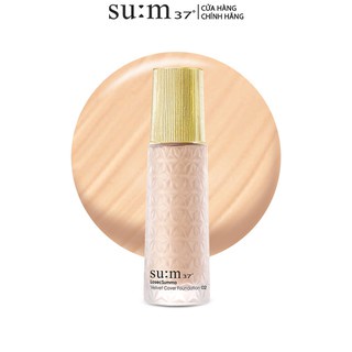 Set kem nền sum Losec Summa Velvet Cover Foundation 01.