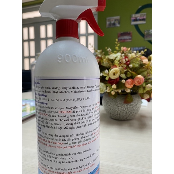 Dung dịch diệt ruồi - 900ml dạng xịt