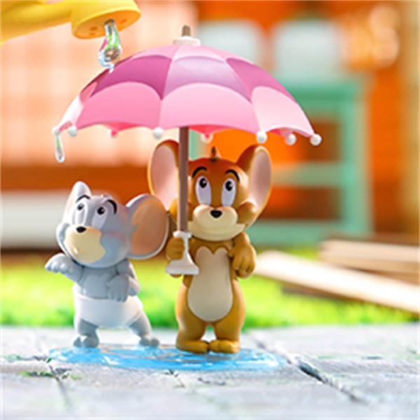 ★Hgtoys★Set 52 Mô Hình Búp Bê TOM Và JERRY 2 Series Trang Trí