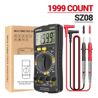 DIYMORE ANENG Đồng Hồ Vạn Năng Kỹ Thuật Số Tự Động Dc08 ac220v Diy