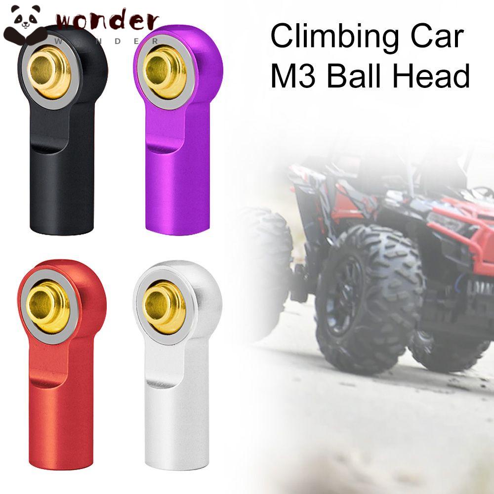 Set 10 Khớp Nối Cần Câu Cá M3 Chuyên Dụng Cao Cấp|Phụ Kiện Hỗ Trợ Cho Xe Hơi Điều Khiển Từ Xa Bằng Hợp Kim Nhôm Màu Đen Tỉ Lệ 1 /