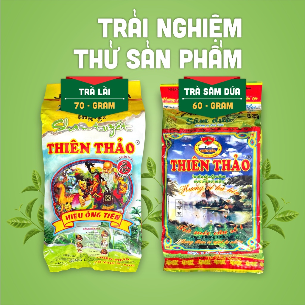 Trà Thiên Thảo hương sâm dứa, hương lài, pha trà đá, trà nóng thơm ngon, giá sỉ từ RoPlus Coffee