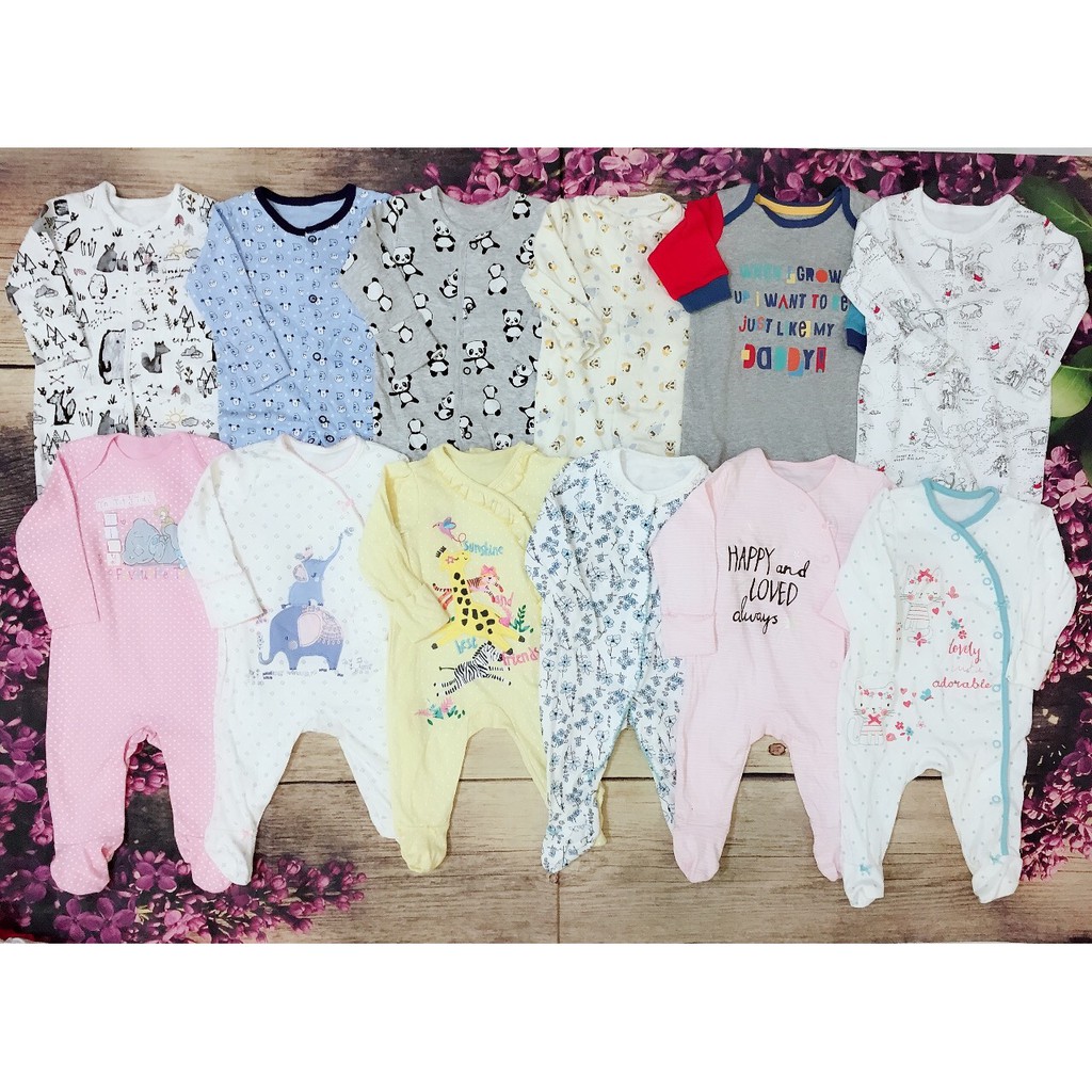 Body liền tất cho bé trai và gái 0-24 tháng