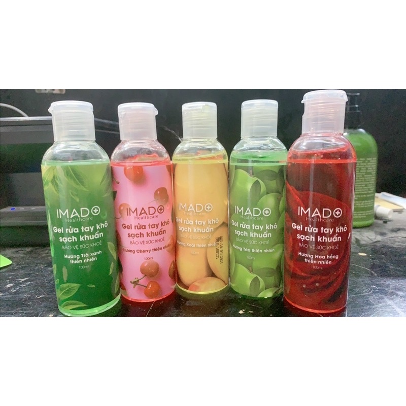 GEL RỬA TAY KHÔ IMADO  100ml