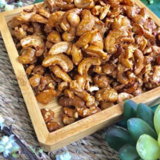 Hạt điều rang tỏi ớt 250gr