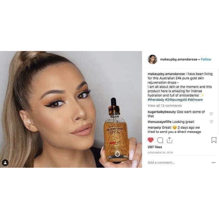 SERUM VÀNG 24K PURE GOLD + KÈM THANH LĂN - Nội địa Úc