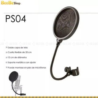SAMSON PS04 - Màng Lọc Pop Filter Và Bảo Vệ Mic Thu Âm