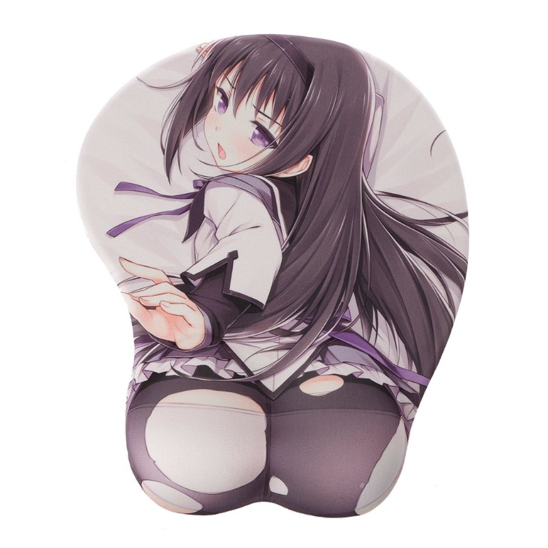 Star✨Cartoon Anime 3D Sexy Beauty Hips Silicone Mouse Pad C