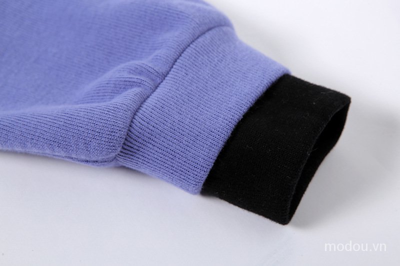 Áo kiểu phối màu họa tiết in thời trang cho nữ