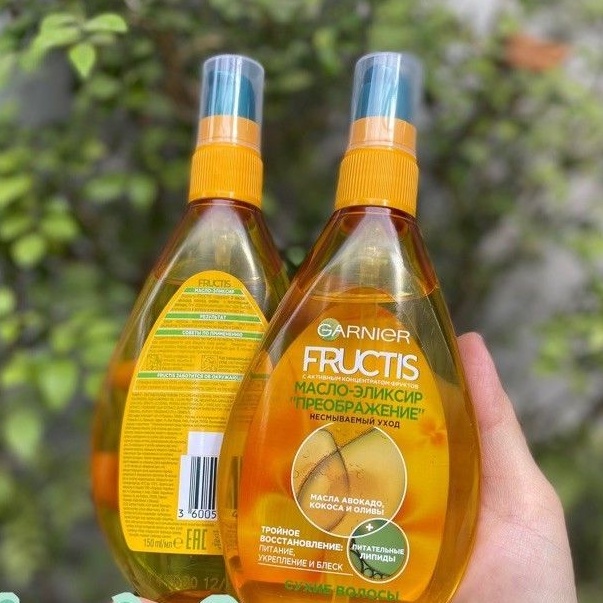 Dầu dưỡng tóc Garnier Fructis/ Botanic Therapy dưỡng tóc bóng mượt, không bết