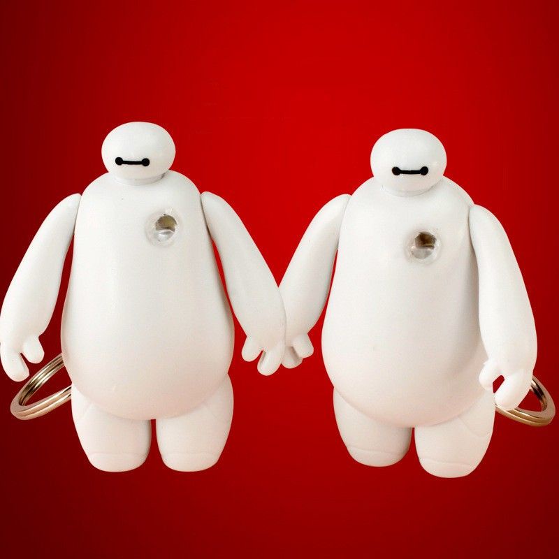 Móc khóa BAYMAX có đèn led và âm thanh