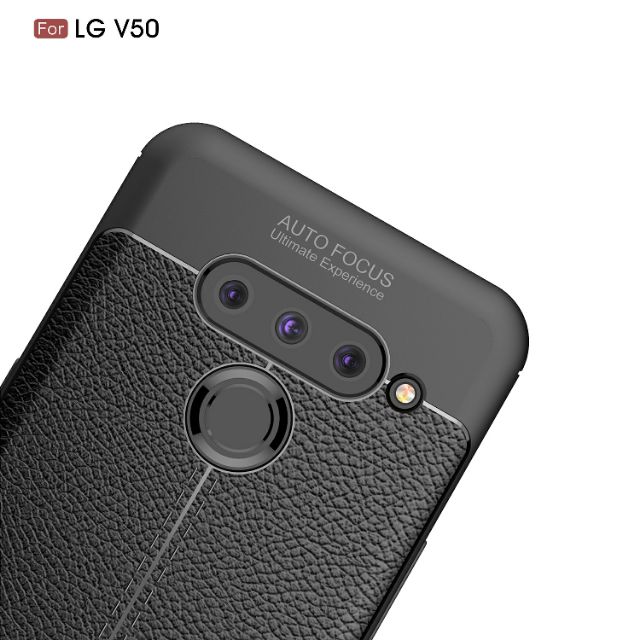 Ốp lưng LG V50 ThinQ / LG V40 💥Freeship💥 chống sốc vân da hiệu Auto Focus siêu bền