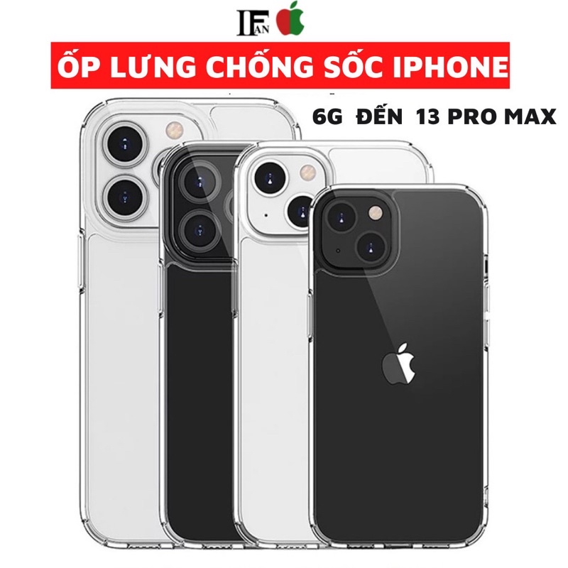 Ốp Lưng Chống Sốc Điện Thoại Táo 6 đến Iphone 14 ProMax