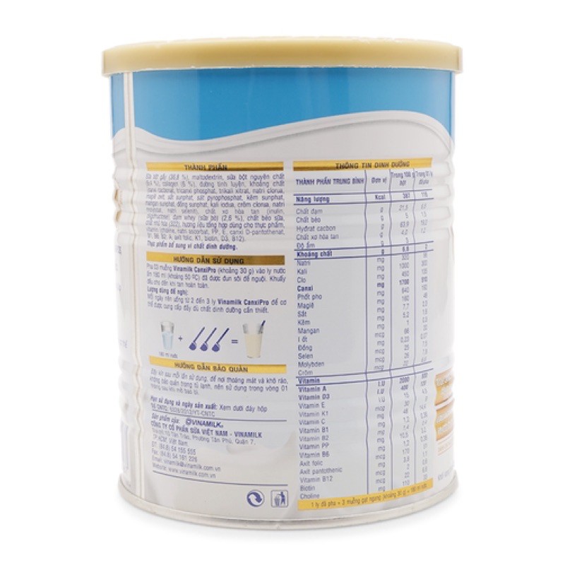 Sữa bột CanxiPro 900g