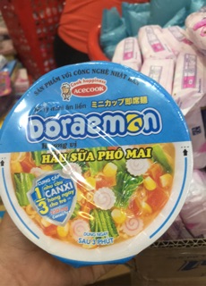 Mì Doraemon vị hàu sữa phô mai