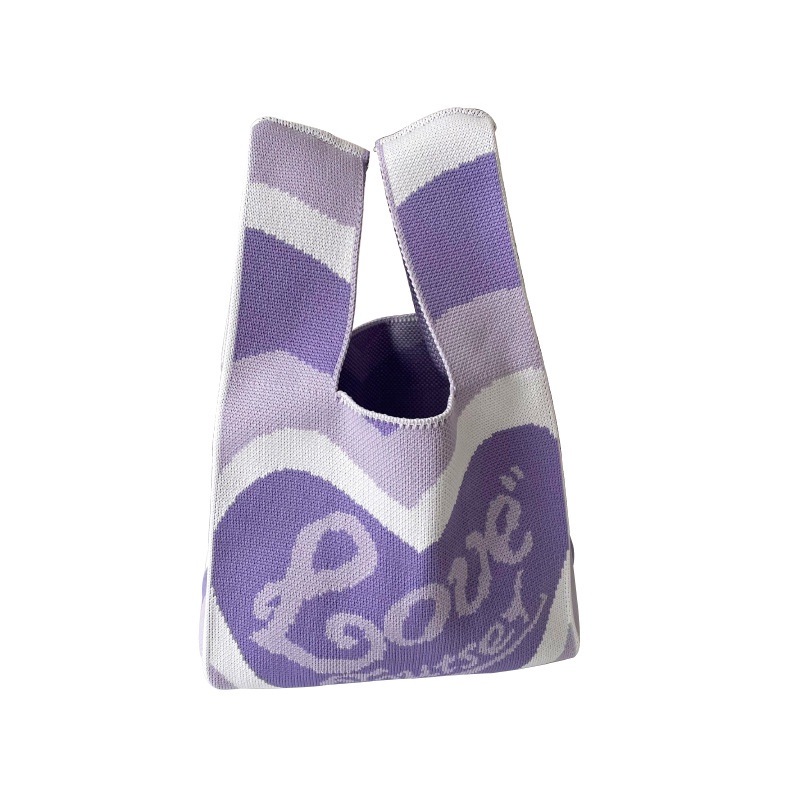 Túi Xách Đeo Vai Đan Len Thời Trang Dạo Phố Cá Tính Gylb572