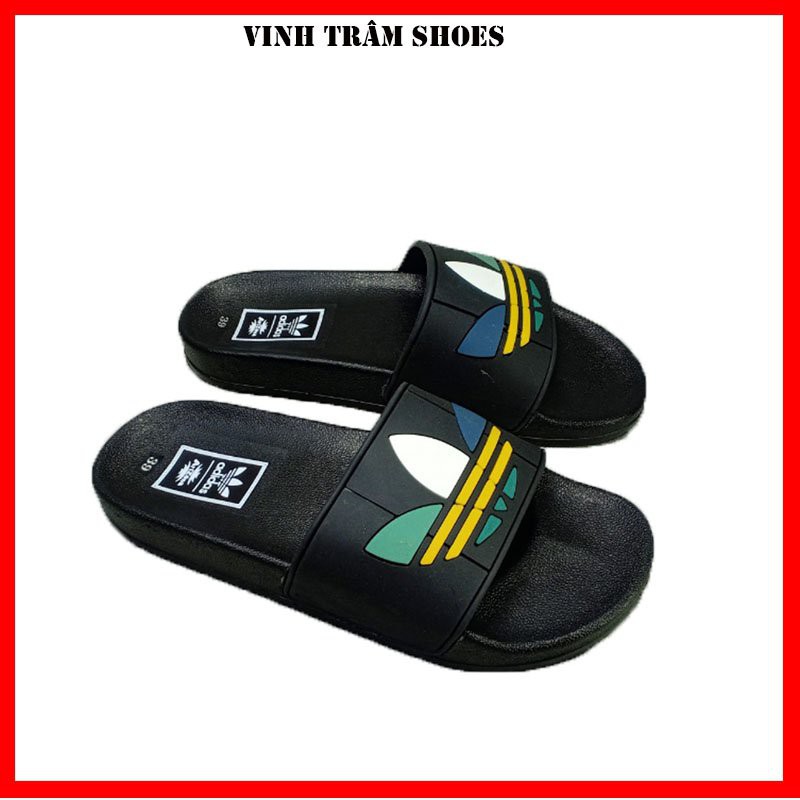 Dép lê thời trang quai ngang nam đế cao 4cm mang êm chân,hàng sẵn kho từ 38 - 43