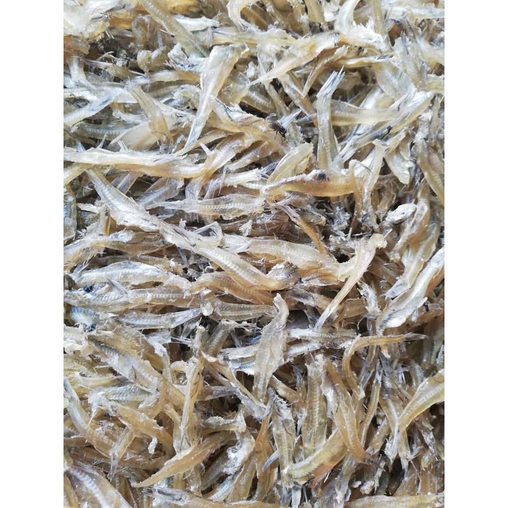 khô cá cơm Phú Quốc loại nhỏ (hơi mặn) - 1kg