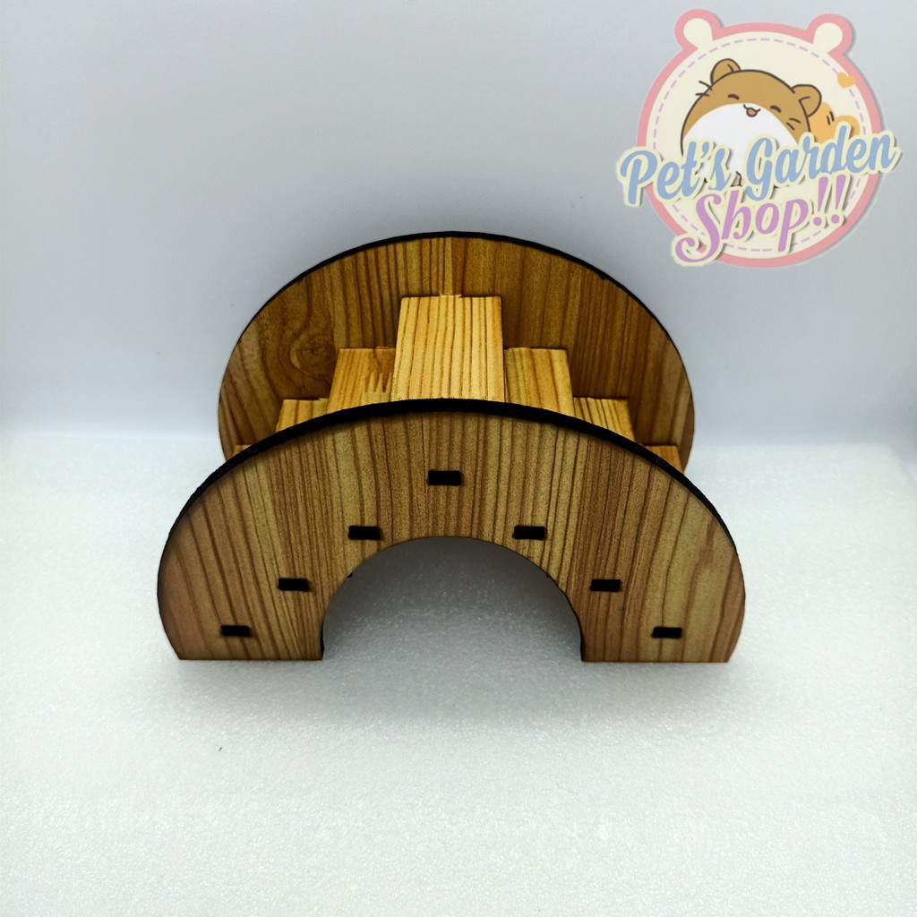 Cầu vòm gỗ lắp ráp cho hamster
