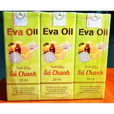 Tinh Dầu Sả Chanh EVA 100% thiên nhiên, giúp đuổi muỗi, làm sạch không khí, thư giãn