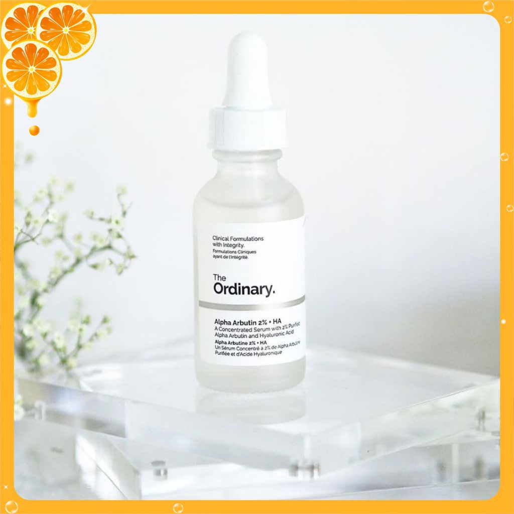 Tinh chất dưỡng trắng Alpha Arbutin 2% + HA - The Ordinary [DEAL THÍCH MÊ]