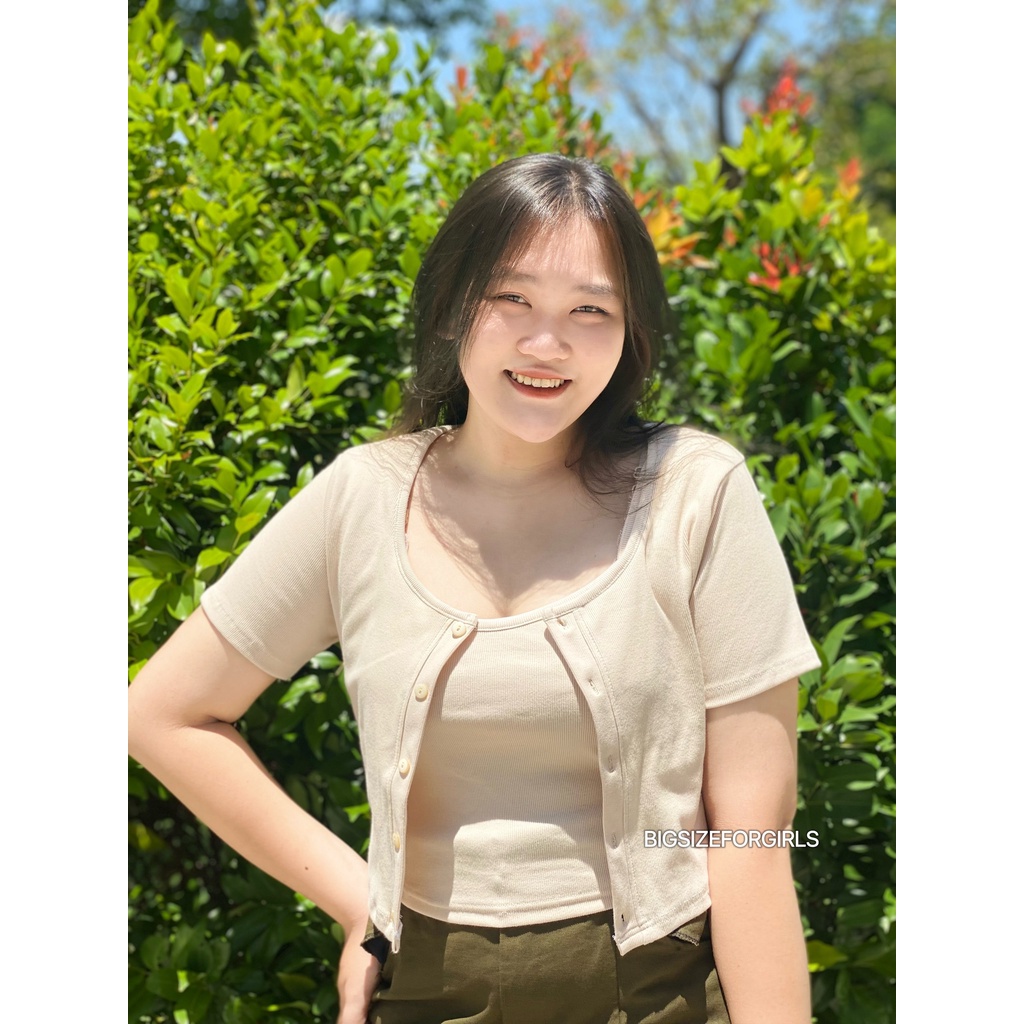 SET ÁO CROP BIGSIZE