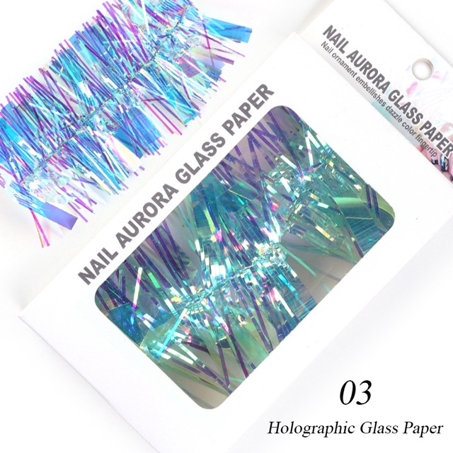 Giấy kim tuyến sequin ẩn gel