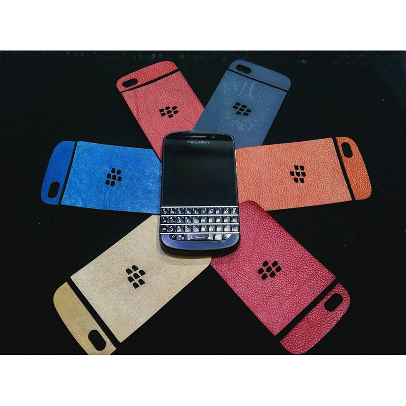 BB Q10 - dán da bò thật 100%