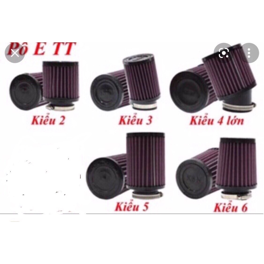 Pô e tăng tốc ĐỘ 1280  / 0510  / BÁNH Ú LỚN  - NHỎ /  NẮP CHAO  / BÔNG MAI /  TRỤ 50 MM - 60MM / 2 HỌNG