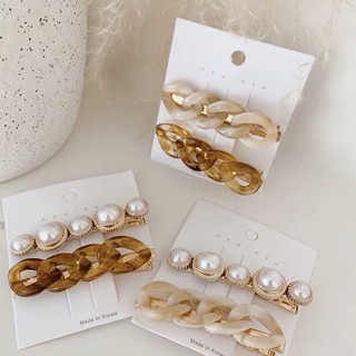 Set Kẹp Tóc Retro Hàn Quốc Hot Trend