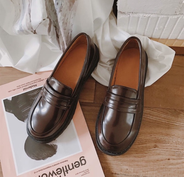 (Order 10-15 ngày) Giày oxford nữ ulzzang(kèm ảnh thật + video shop quay) | BigBuy360 - bigbuy360.vn