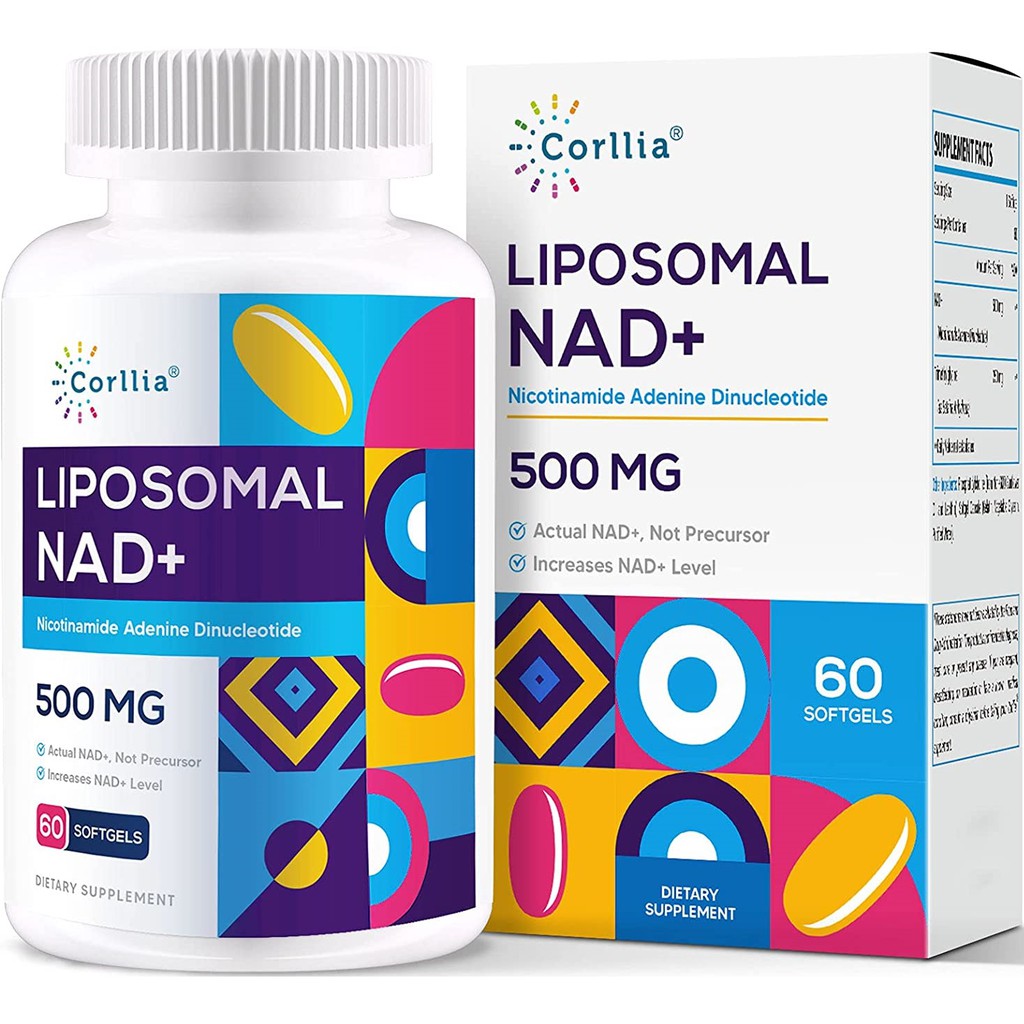 NAD Plus -  NMN 500mg - 60 Viên - Chống Lão Hóa - Sửa Chữa Tế Bào - Nicotinamide Mononucleotide