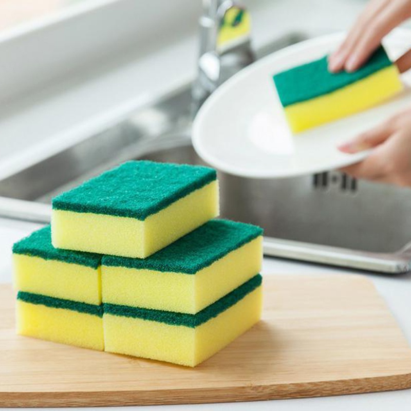 Miếng bọt biển chà rửa bát đĩa làm sạch đa năng tiện lợi