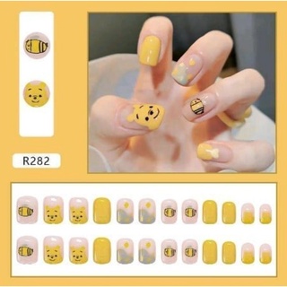 Bộ 24 móng tay giả dài nhiều mẫu thời trang cho nữ Meiisan