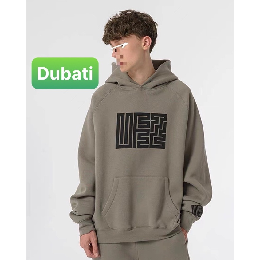 ÁO KHOÁC HOODIE NAM NỮ LOGO AI CẬP CHÂT NỈ DÀY PHOM FROM RỘNG CHỐNG LẠNH NẮNG, NÓNG ĐÔNG HÈ NEW VIP-DUBATI FASHION