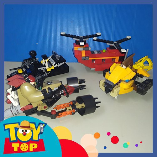 Xếp hình non - lego  lắp ráp Các Nhân Vật xếp hình tổng hợp Swat Chima 2nd (hàng trưng bày) [Non - LEGO]