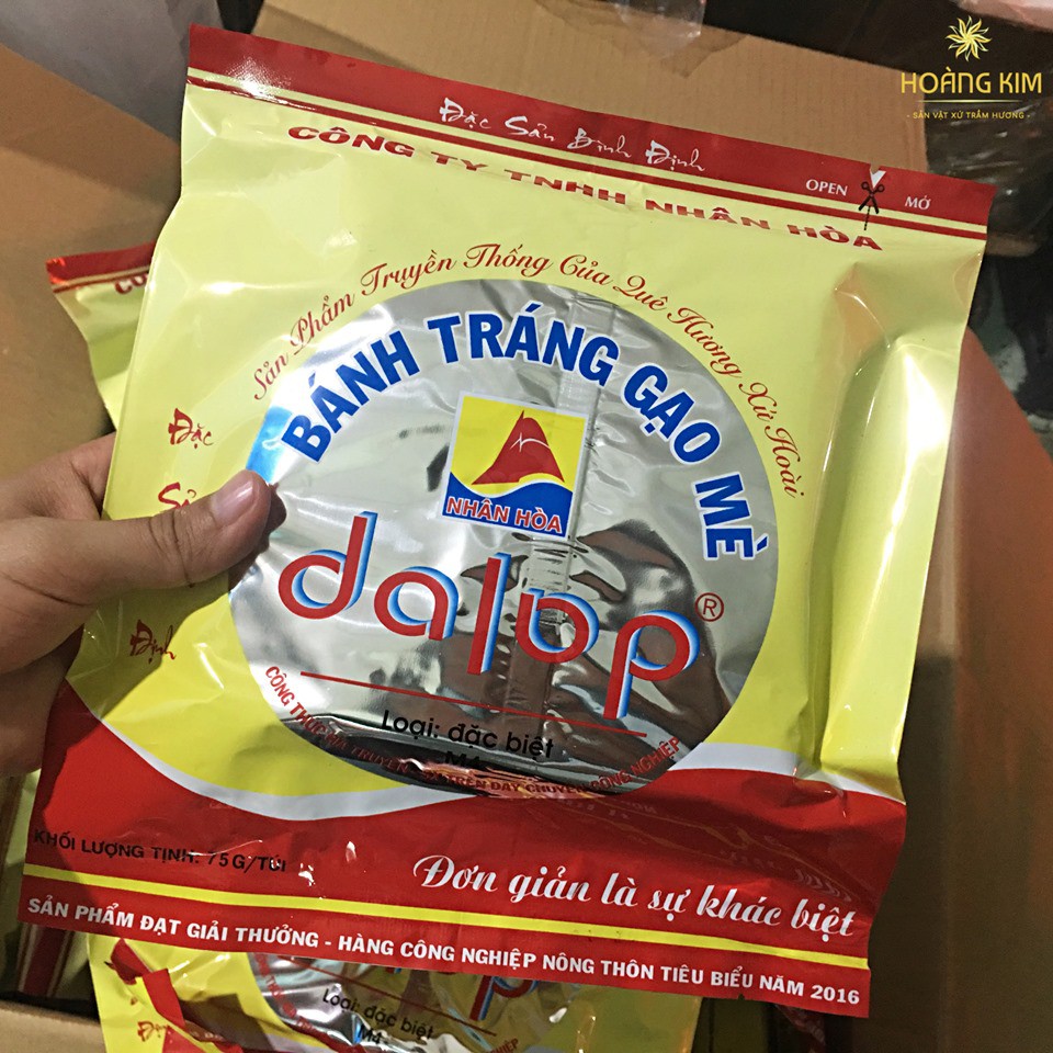 💥  Bánh tráng gạo mè Nhân Hoà túi 75g 💥  Đặc sản Bình Định | BigBuy360 - bigbuy360.vn