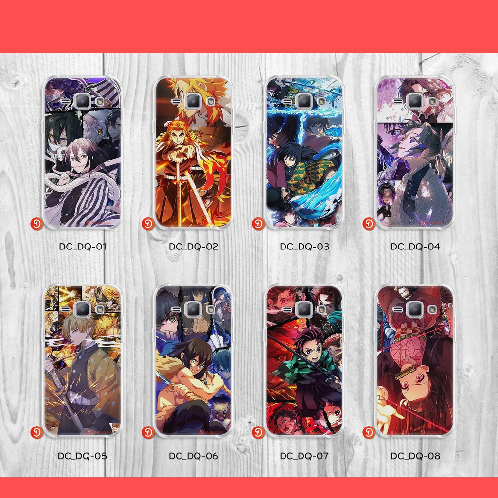 Ốp lưng in hình Kimetsu No Yaiba điện thoại Samsung Galaxy J1 (2015)/ J1 (2016)/ J1 Mini chất silicon